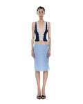 Crey Top - Navy Blue