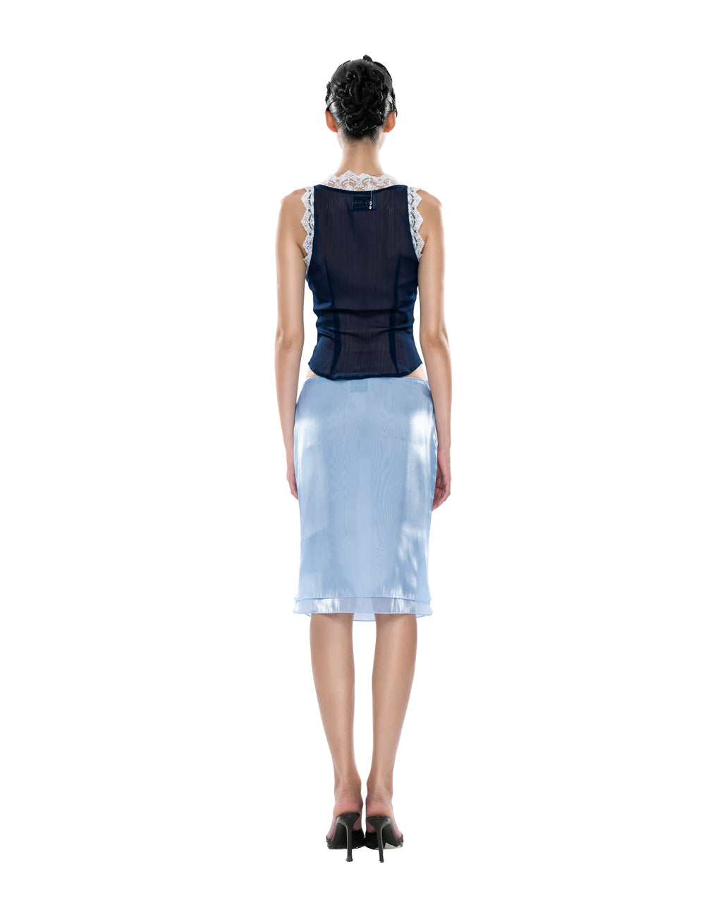 Crey Top - Navy Blue