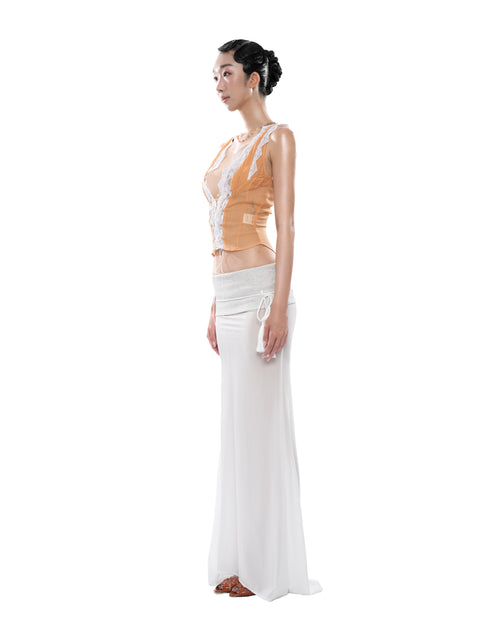 Crey Top - Orange