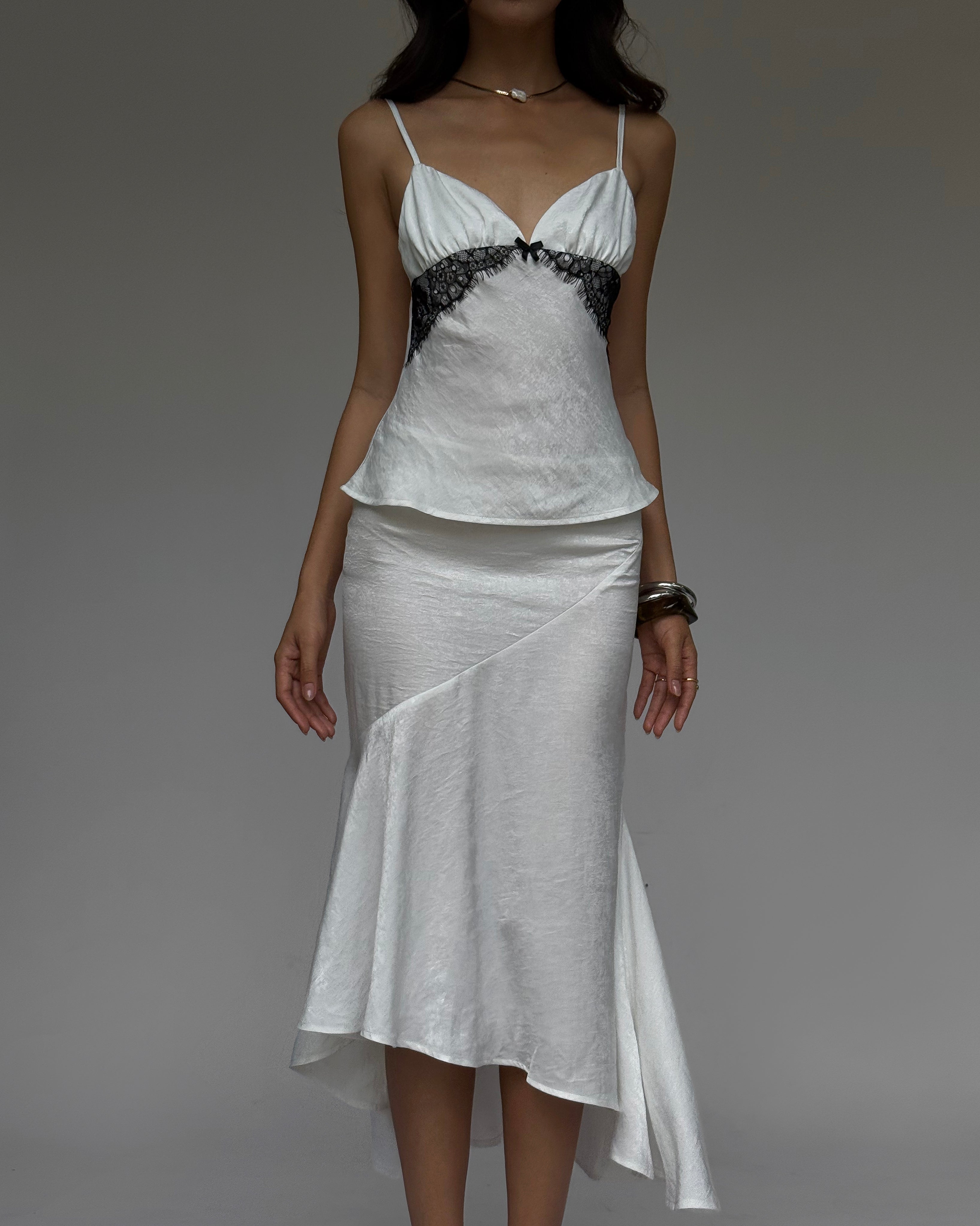 Vell Top - White