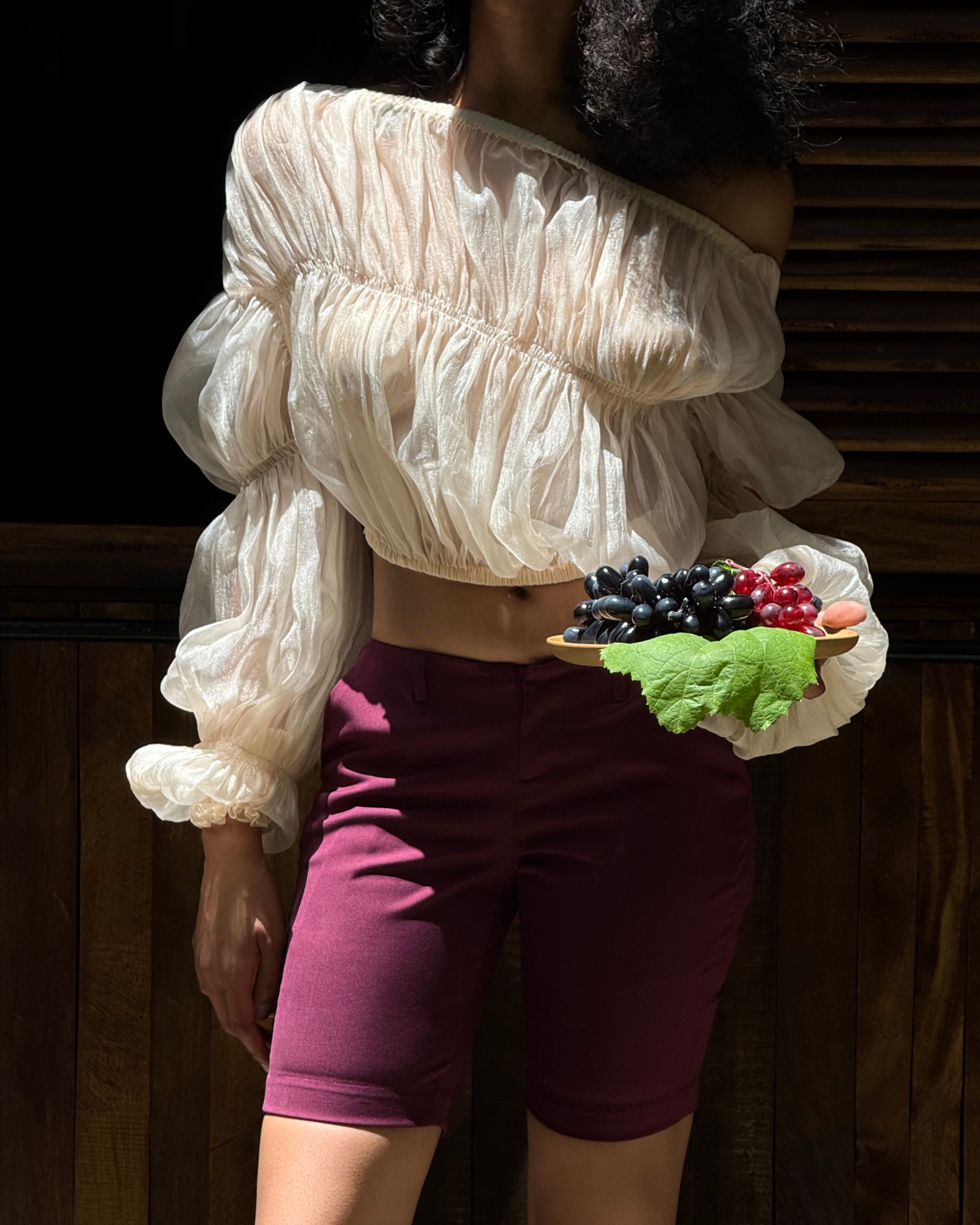 Wiggle Top - Cream
