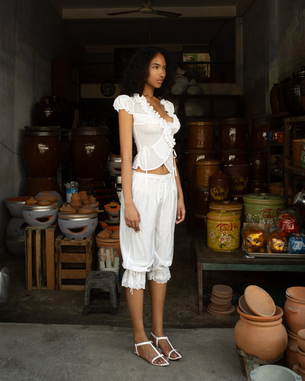 Namy Top - White