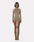 Stormi Bodysuit - Beige